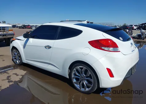 2014 Hyundai Veloster Re:flex W/Black из США, поврежденный, VIN KMHTC6AD4EU213537